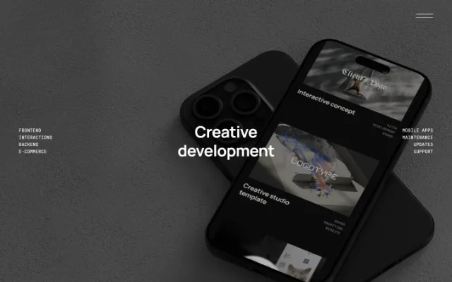 Apache Studio Template Image Example