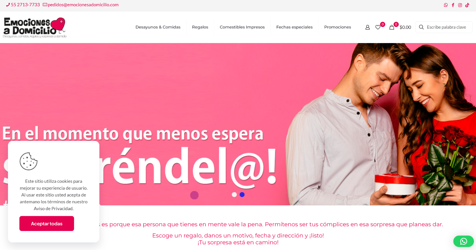 Ecosistema digital — referencia visual del servicio